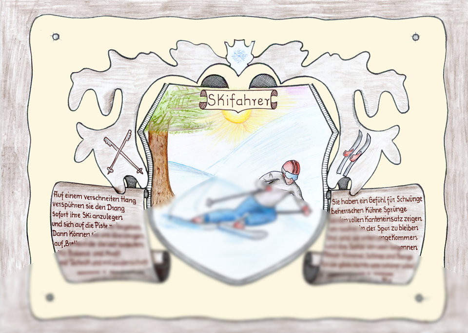 Skifahrer