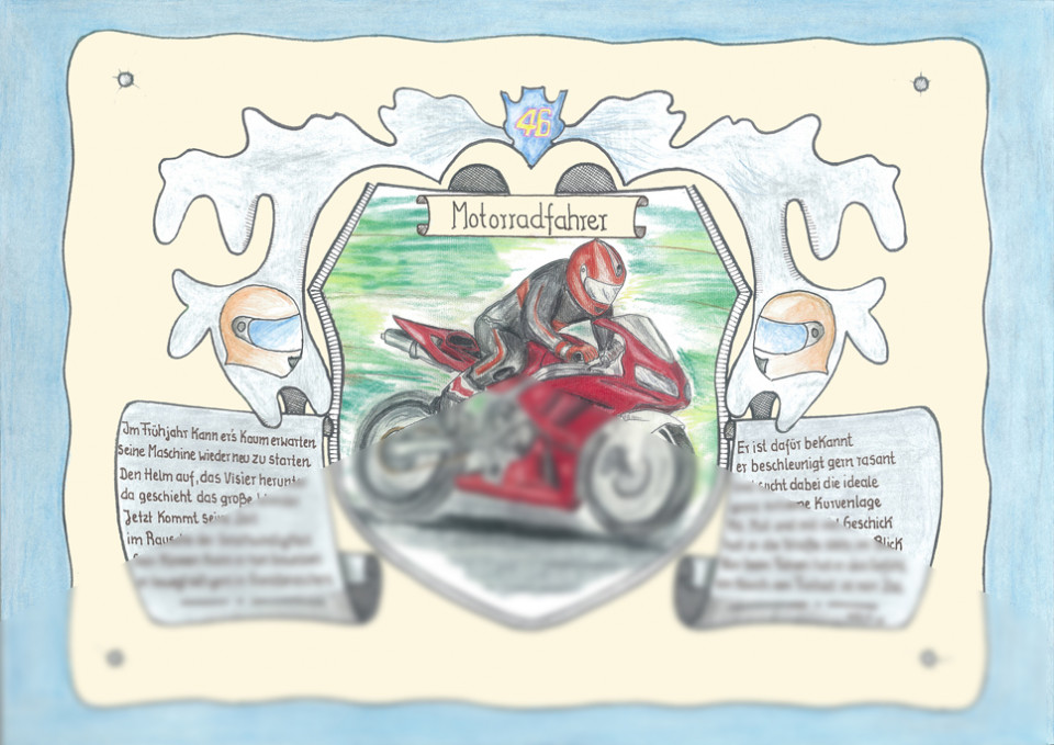 Motorradfahrer